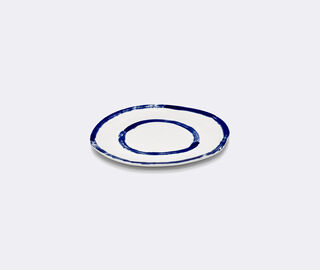 Serax 'Line-Up' presentation plate, set of two, blue and white WHITE SERA26PRE013WHI