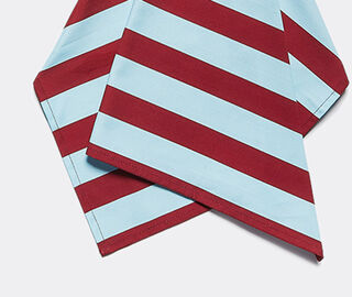 La DoubleJ 'Riga Bordeaux' dish towel Riga Bordeaux - Azzurro LADJ20DIS301MUL