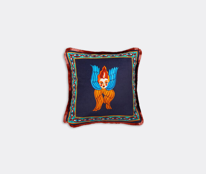 La DoubleJ 'Angel' velvet cushion MULTICOLOUR LADJ22VEL271MUL