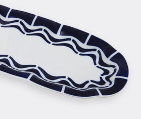 Sargadelos 'Marbadas' bread tray BLUE SARG21BRE061WHI