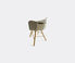 Colé 'Tria' chair, ivory and black Stripes black and ivory, Oak COIT20TRI245MUL