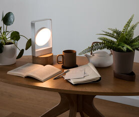 Case Furniture Mouro Lamp, White 5