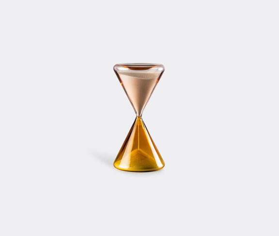 Venini 'Clessidra' hourglass, L, amber and pink amber, pink ${masterID}