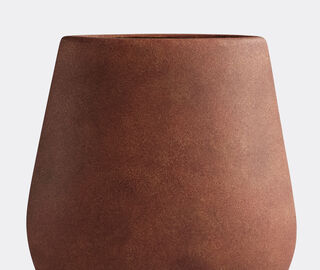 101 Copenhagen 'Sphere' square vase, big, terracotta TERRACOTTA COPH21SPH105BRW