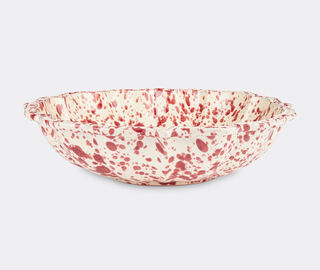 Cabana 'Speckled' serving bowl, red MULTICOLOUR CABA23SPE279MUL