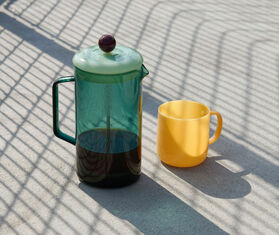 Hay &#39;French press&#39; brewer, turquoise TURQUOISE HAY122FRE907BLU