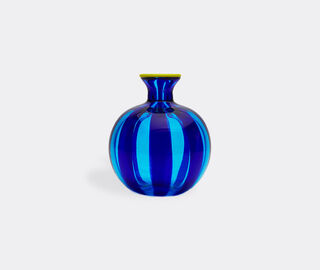 La DoubleJ 'Ciccio' vase, blue and aquamarine MULTICOLOUR LADJ23MIN970BLU