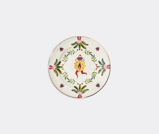 La DoubleJ 'Citrus Scarabs' dessert plate, set of two MULTICOLOUR LADJ22DES984MUL