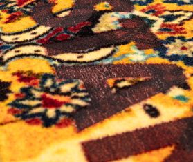 Seletti &#39;Burnt Carpet, United&#39; MULTICOLOUR SELE23CAR322YEL
