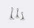 Georg Jensen 'Cobra' candleholder small, set of two Stainless Steel GEJE18COB137SIL