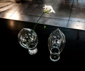 Hands on design 'Obake' vase, small TRANSPARENT HAON20OBA310TRA