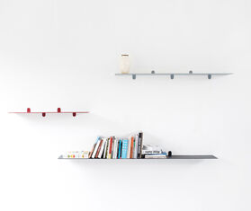 Valerie_objects 'Etagere N&deg;2' shelf, black BLACK VAOB19ETA114BLK