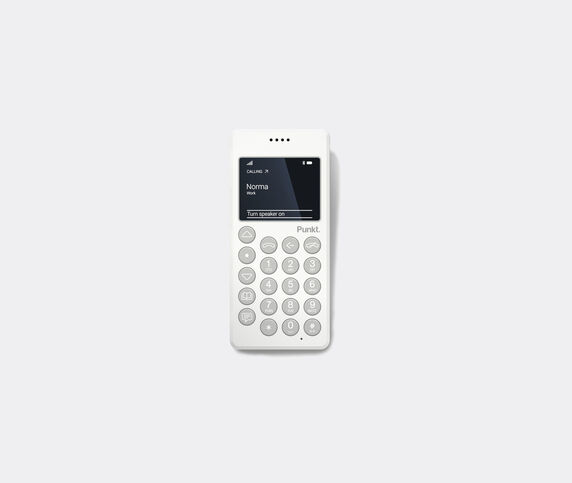 Punkt. 'MP01' mobile phone – plug type G, UK White PUNK16MP0229WHI