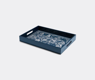 Dolce&amp;Gabbana Casa 'Zodiaco' tray, blue BLUE DGCA26ZOD217BLU