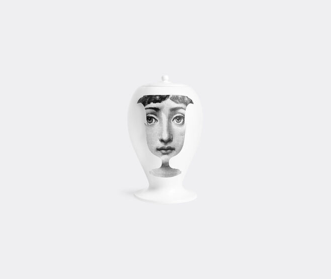 Fornasetti 'Sagome di Vasi' vase, black and white WHITE FORN24VAS284MUL