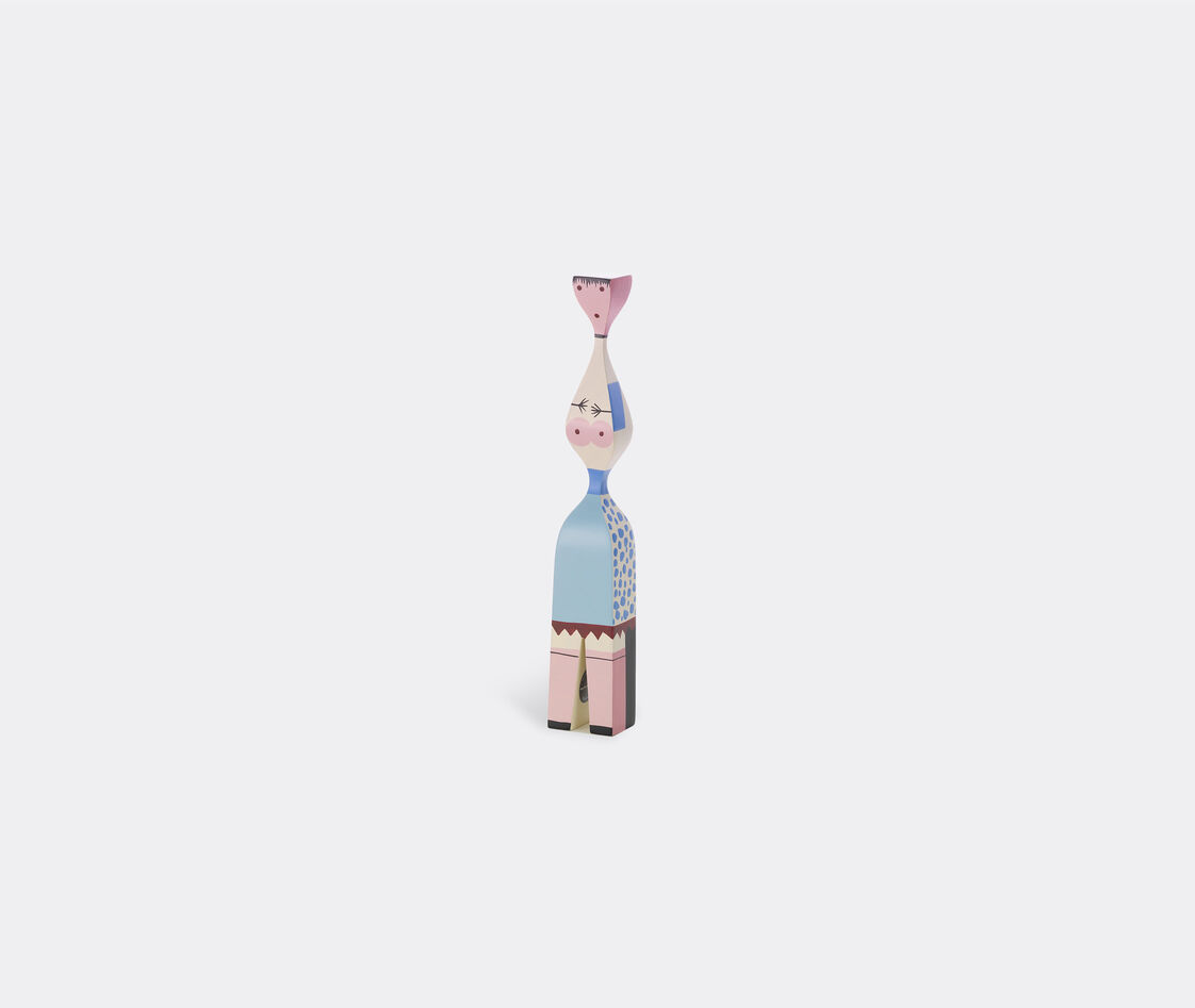 Vitra Wooden Doll No. 7 In Multicolor Solid Wood