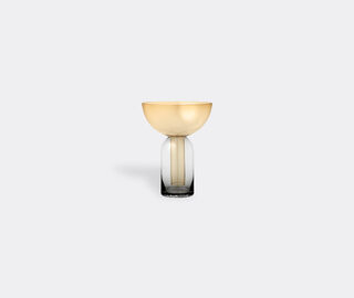 AYTM 'Torus' vase, small, amber BLACK AYTM23TOR456AMB