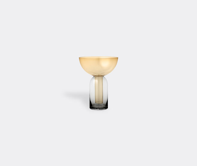 AYTM 'Torus' vase, small, amber BLACK AYTM23TOR456AMB