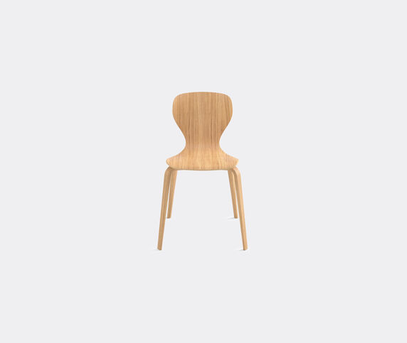 Viccarbe 'Ears' chair, wooden legs Matt oak VICC21EAR181BRW