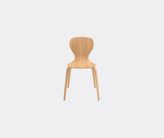 Viccarbe 'Ears' chair, wooden legs Matt oak ${masterID}