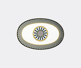 La DoubleJ 'Odysseus' oval platter, midnight blue MULTICOLOR LADJ26OVA720MUL