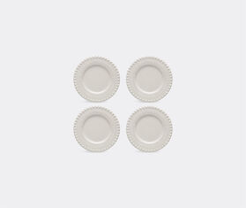 Bordallo Pinheiro &lsquo;Fantasia&rsquo; dessert plate, set of four, ivory IVORY BOPI23FAN680WHI