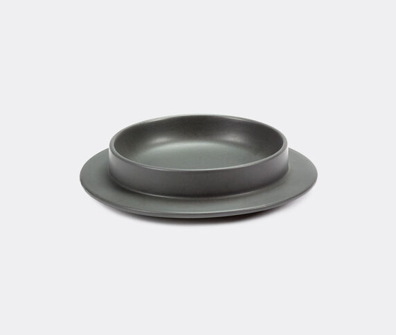 Valerie_objects 'Dishes to Dishes' plate, ashes  VAOB20DIS508GRY
