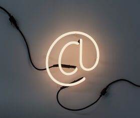 Seletti Neon font 'and' MULTICOLOUR SELE17NEO567WHI