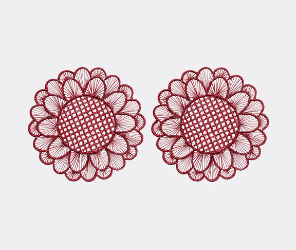THEMIS Z 'Symi' placemat, set of two, burgundy undefined ${masterID}