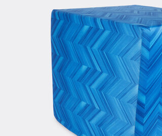 Missoni 'Layers Inlay' pouf cube, blue BLUE MIHO23LAY990BLU