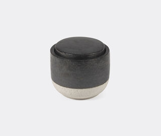 Serax 'Burning Wood' candle, titanium GREY SERA25SCE980GRY