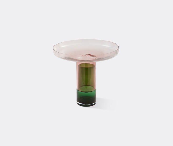 POLSPOTTEN 'Formy' vase, disk, pink and green MULTICOLOUR POLS25VAS997MUL