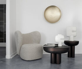 101 Copenhagen &#39;Tribal&#39; vase, white WHITE COPH22TRI648WHI