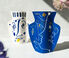 Octaevo 'Vasage' paper vase, blue Dark blue, gold OCTA20PAP908BLU