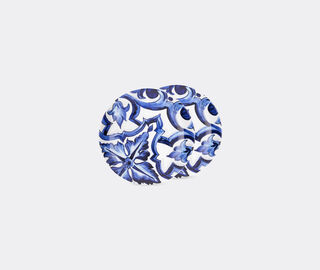 Dolce&amp;Gabbana Casa 'Blu Mediterraneo' dessert plate, set of two BLUE DGCA22SET432MUL