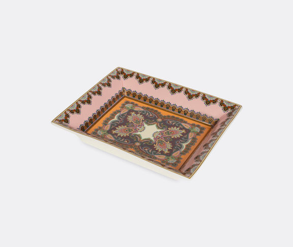 ETRO Home Interiors Thistle Rectangular Tray 20X16 H. 4 Cm undefined ${masterID} 2