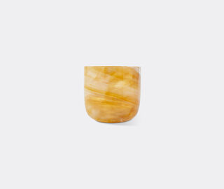POLSPOTTEN 'Marbled Glass' vase, small, beige BEIGE POLS25VAS236BEI