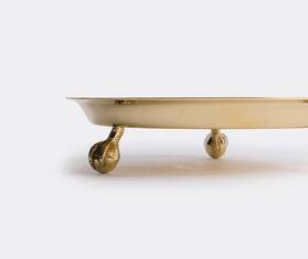 Skultuna 'Claw' footed tray BRASS SKUL17CLA854BRA