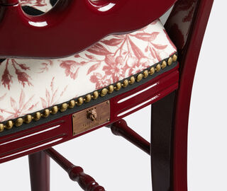Gucci 'Francesina' chair, bordeaux BURGUNDY GUCC19WOO362BUR