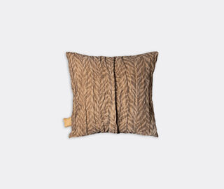 The House of Lyria 'Fleo' cushion BROWN HOLY23FLE821BRW
