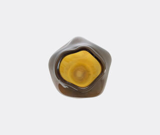 Alexa Lixfeld 'Meteorite' vase, camouflage canyon BROWN ALEX25MET191BRW