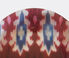 Les-Ottomans 'Ikat' glass plate, red, white and blue  OTTO20IKA559MUL