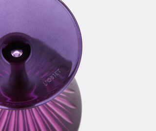 L'Objet 'Prism' martini glass, set of four, purple PURPLE LOBJ24PRI112PUR