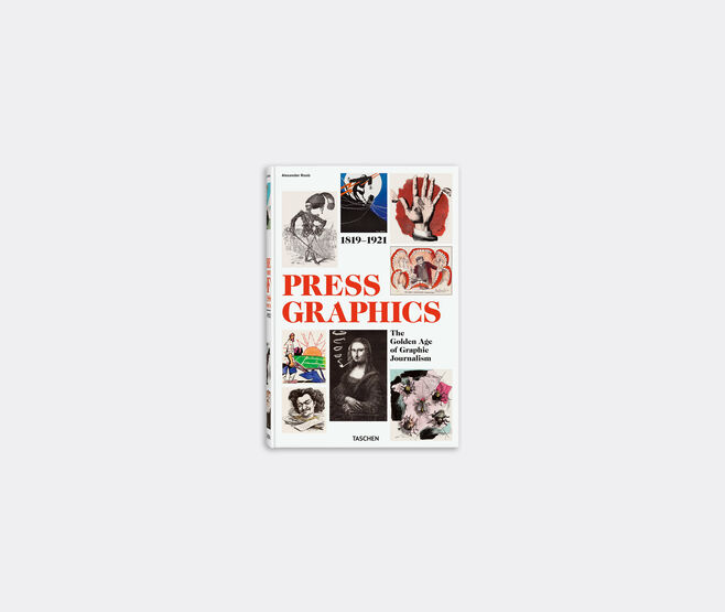 Taschen 'History of Press Graphics. 1819&ndash;1921' MULTICOLOUR TASC23HIS868MUL