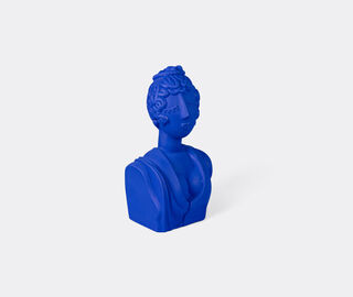 Seletti 'Magna Graecia, Poppea' terracotta bust, cobalt blue BLUE SELE25TER065BLU