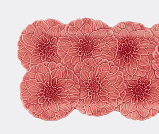 Bordallo Pinheiro 'Maria Flor' tray PINK BOPI22MAR018PIN