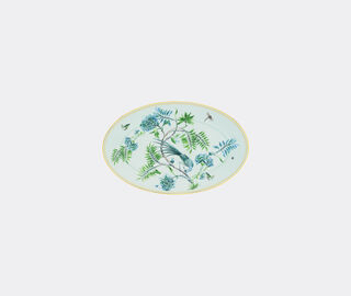 Aquazzura Casa 'Secret Garden' oval platter GREEN AQUA23SEC230GRN