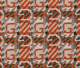 Gucci 'Tartan Plaid' throw, orange ORANGE GUCC20TAR001ORA
