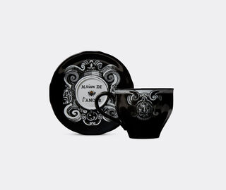 Gucci 'Star Eye' demitasse cup and saucer, set of two, black BLACK GUCC18CUP276BLK