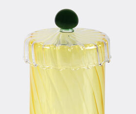 &amp;k Amsterdam 'Spiral' jar, yellow YELLOW AMST25JAR075YEL